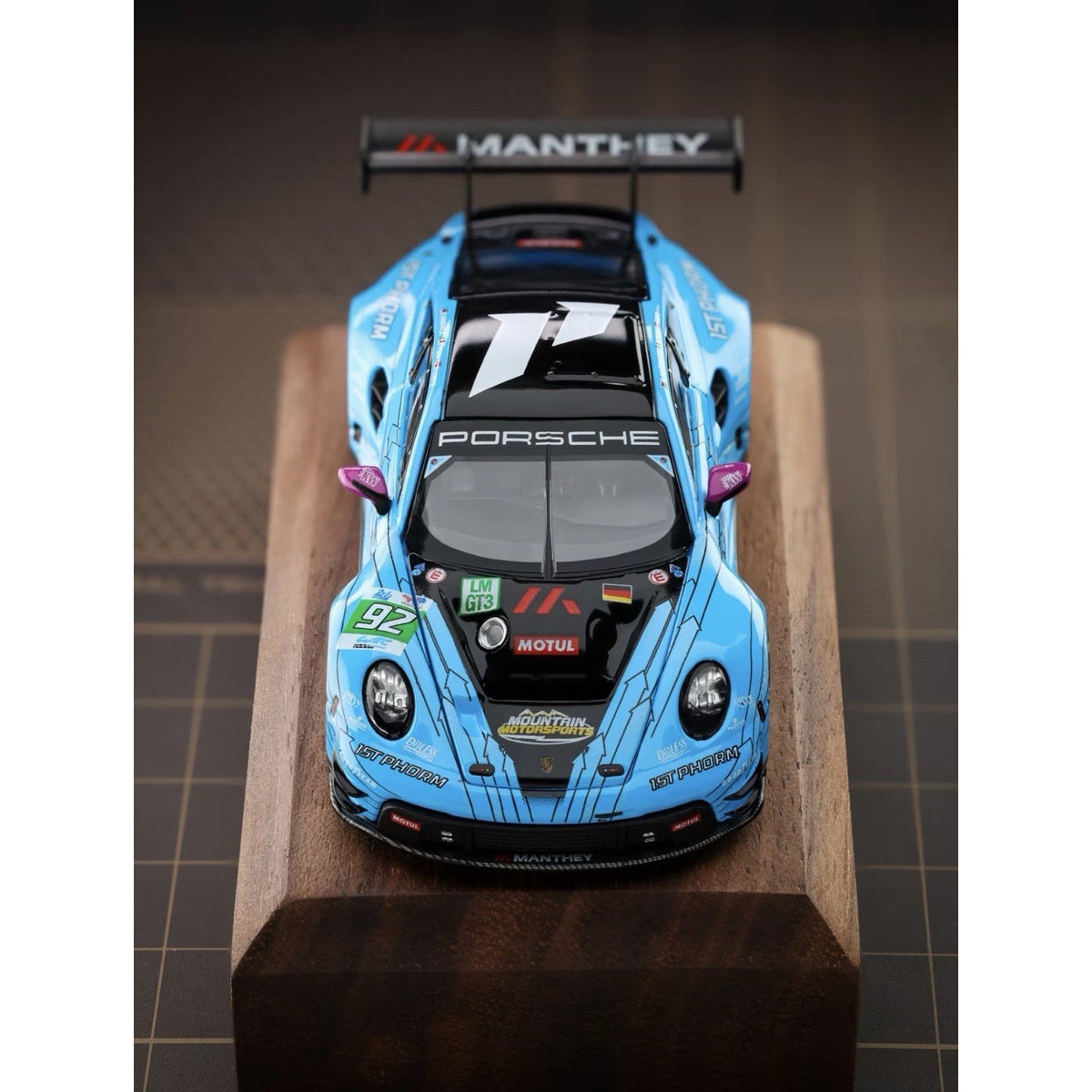 Trends Hobby 1:64 Porsche 911 GT3 R Manthey 1ST Phorm 2025 Le Mans 24H LMGT3 #92