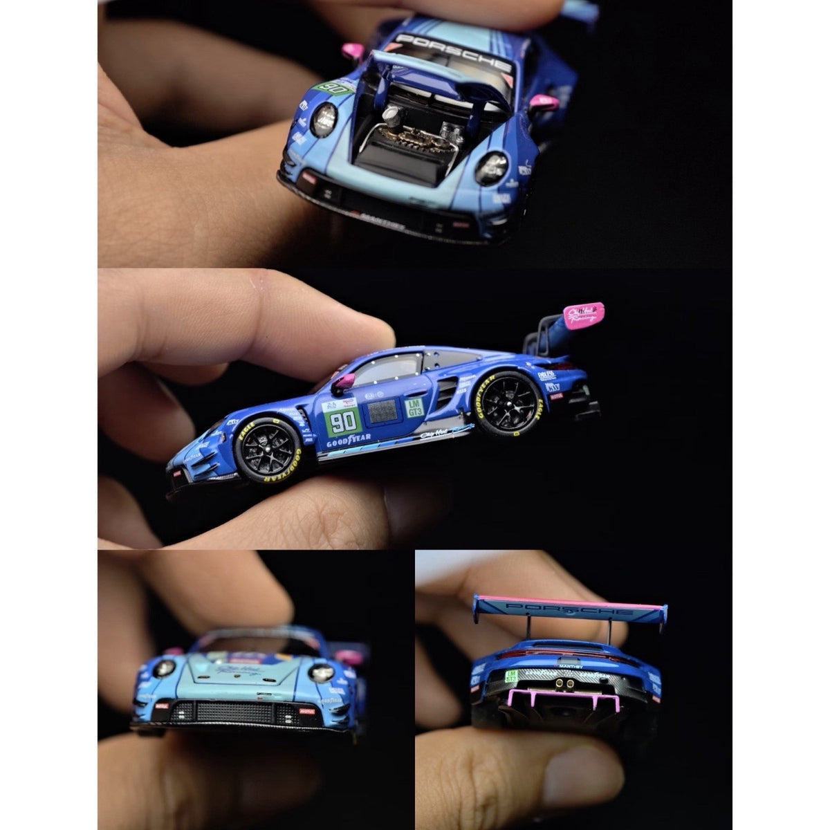 PORSCHE 911 GT3 R (992) #90 "24H LE MANS" (2025) 1/64 BY TRENDS HOBBY 241084-I