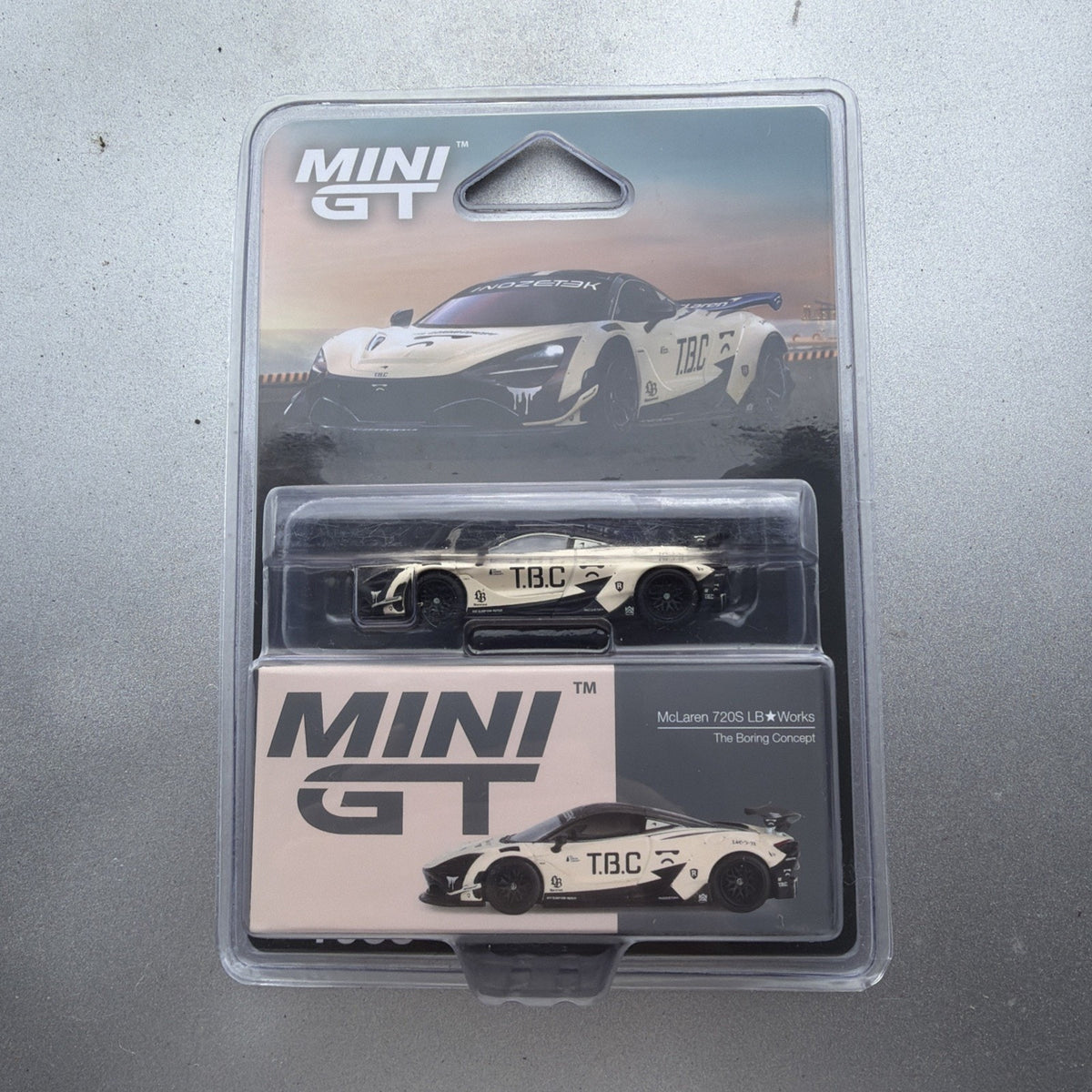 Mini GT 1:64 McLaren 720S LB Works The Boring Concept #1083 US SHIPPING