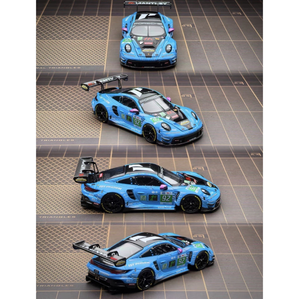 Trends Hobby 1:64 Porsche 911 GT3 R Manthey 1ST Phorm 2025 Le Mans 24H LMGT3 #92