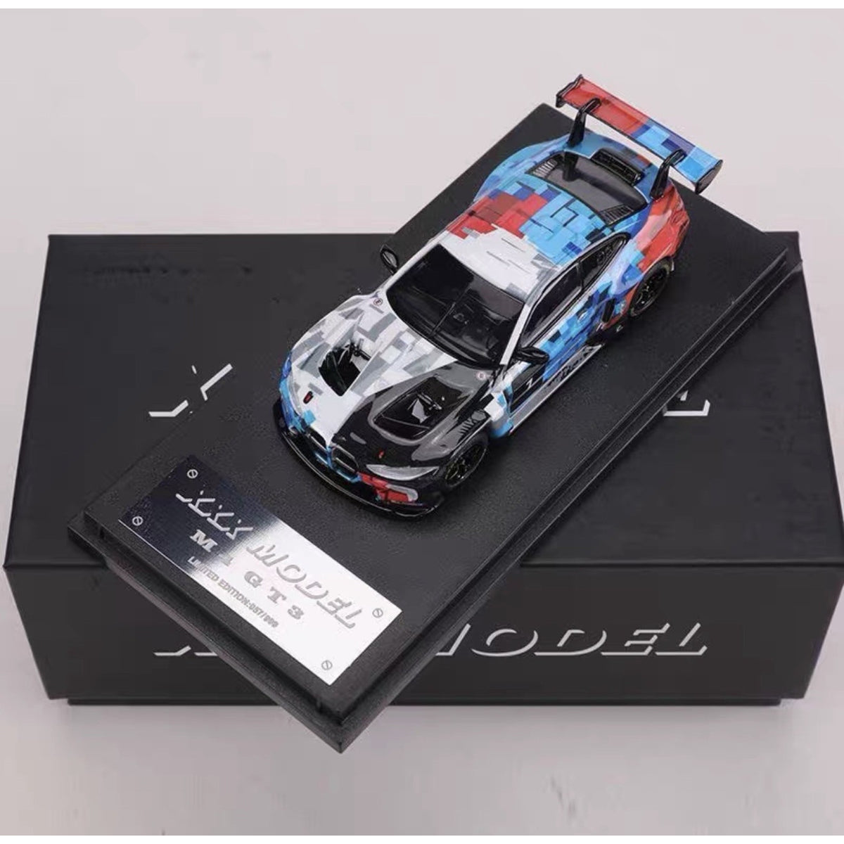 XXXMODEL 1:64 M4 GT3 Diecast Model Rare Collectible US ship limited 999 Arclic