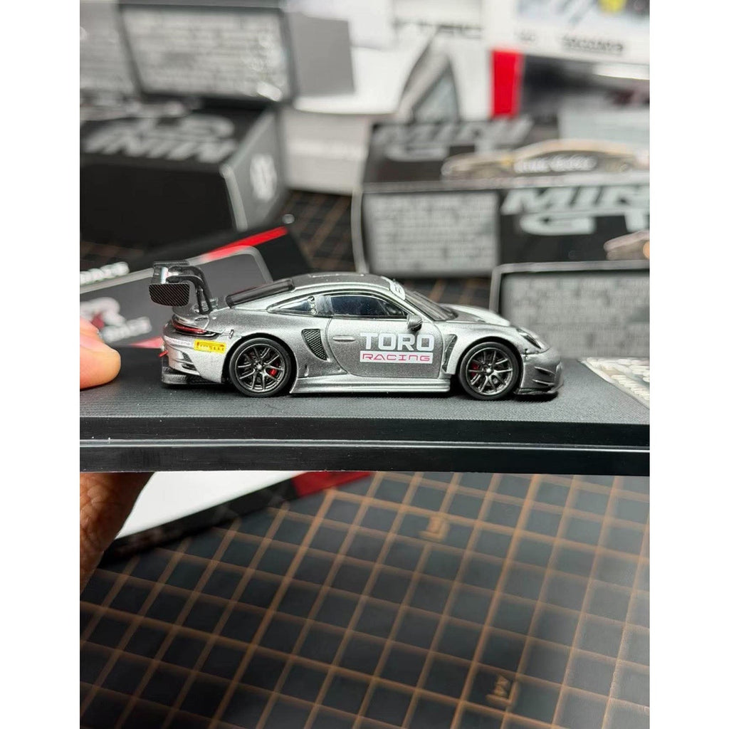 Star Race 911 Porsche 911 GT3 1/64 Limited 999 Silver diecast acrylic