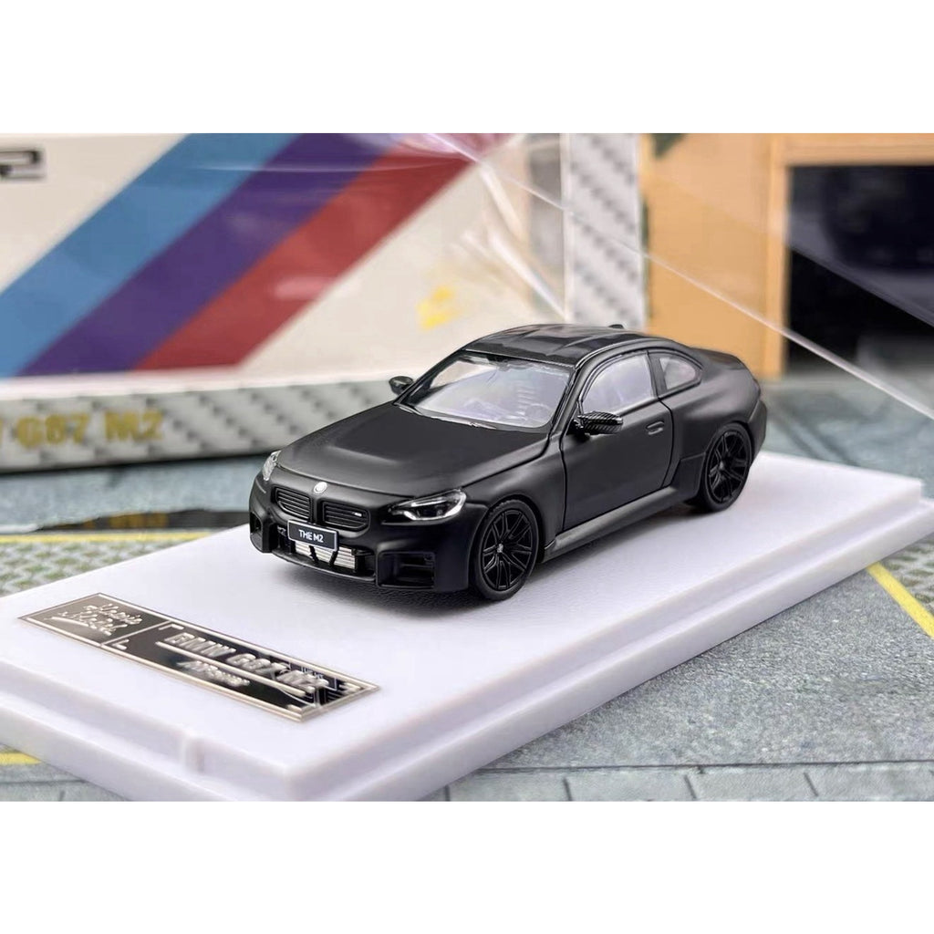 Howie Model BMW M2 G87 Gray Diecast Car Model Gift New In Box 1/64