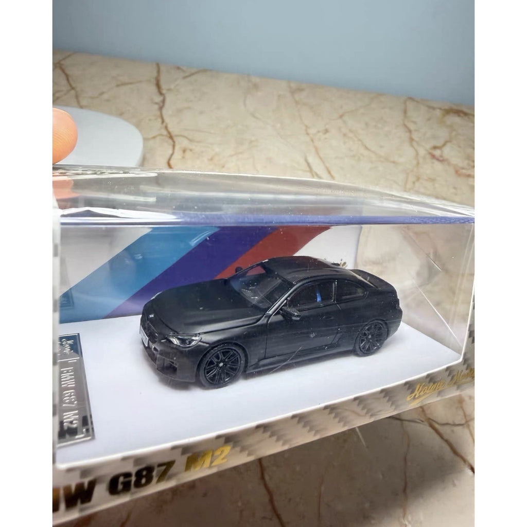 Howie Model BMW M2 G87 Gray Diecast Car Model Gift New In Box 1/64
