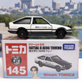 1:64 Initial D AE86 Diecast Car Takara Tomy Dream Tomica Trueno 藤原とラふ店