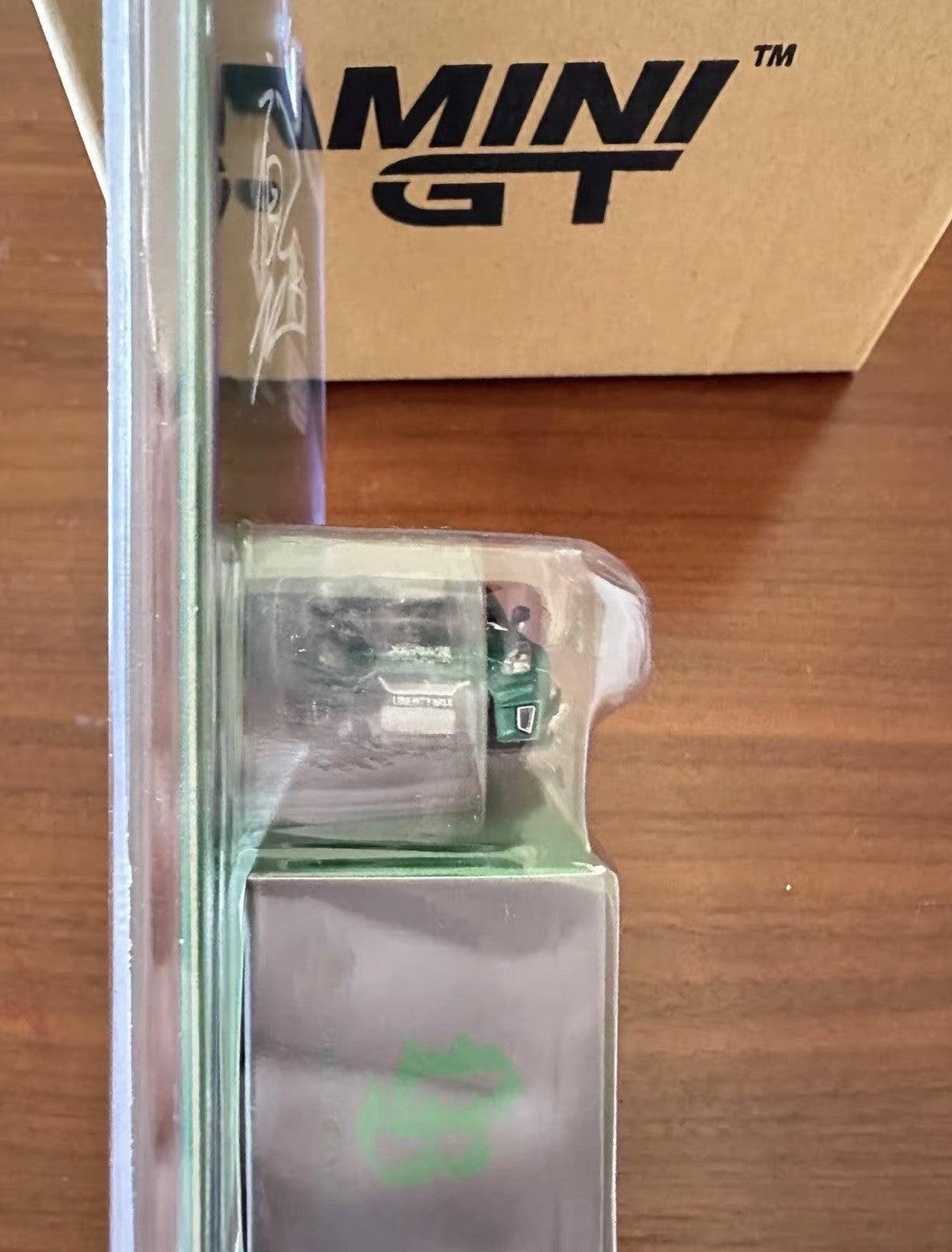 Mini GT Liberty Walk × XLarge Mini GT 1/64 Green Exclusive #1013 Signed by加藤kato