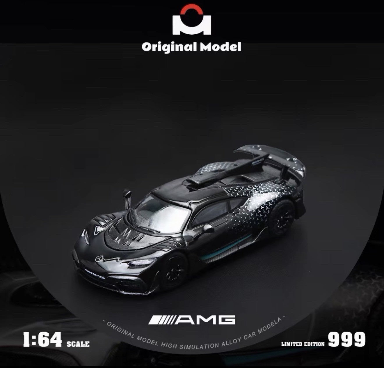 Original Model Mercedes AMG ONE 1:64 Diecast Model Scale Car Acrylic US BASED