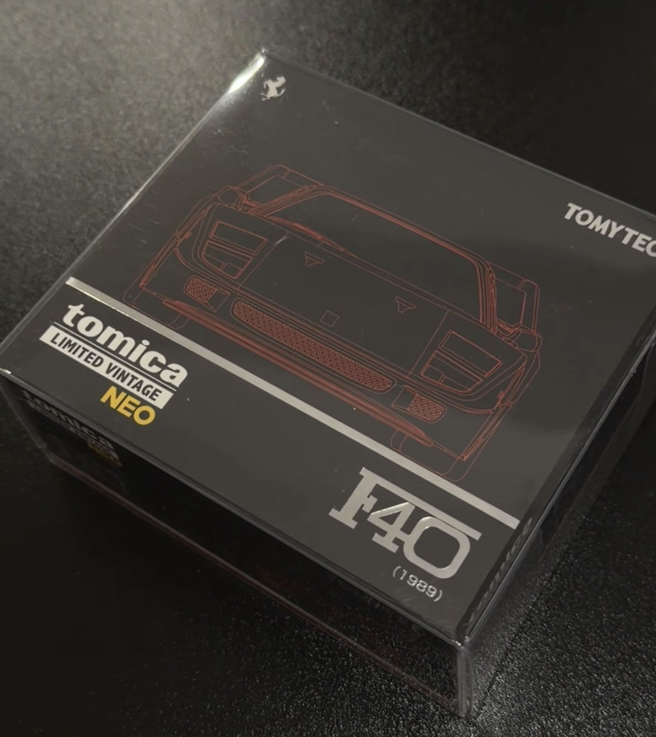 Tomica Limited Vintage NEO TLV Ferrari F40 1989 Red 1/64 Tomytec USA BASED