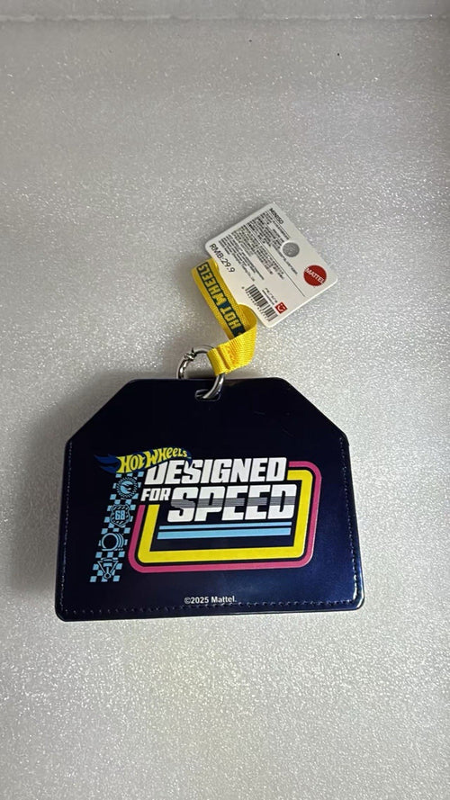 Hot Wheels x Miniso Display Bag Keychain Pendant Car Accessories Black