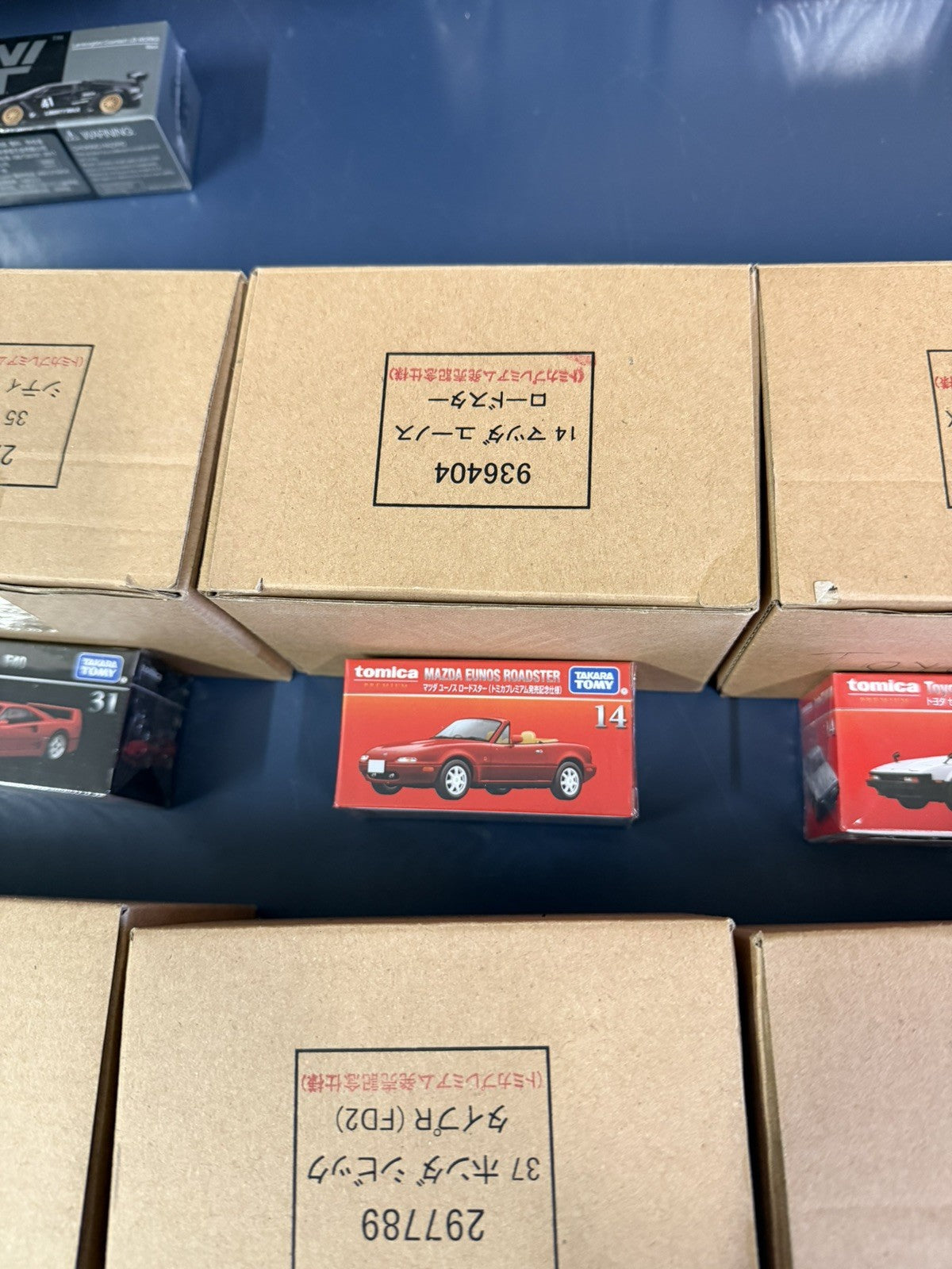 TOMICA PREMIUM 14 MAZDA EUNOS ROADSTER MX-5 1/57 TOMY 2024 JAPAN EDITION Red