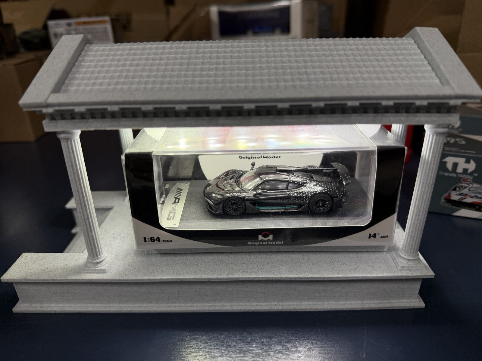 Original Model Mercedes AMG ONE 1:64 Diecast Model Scale Car Acrylic US BASED