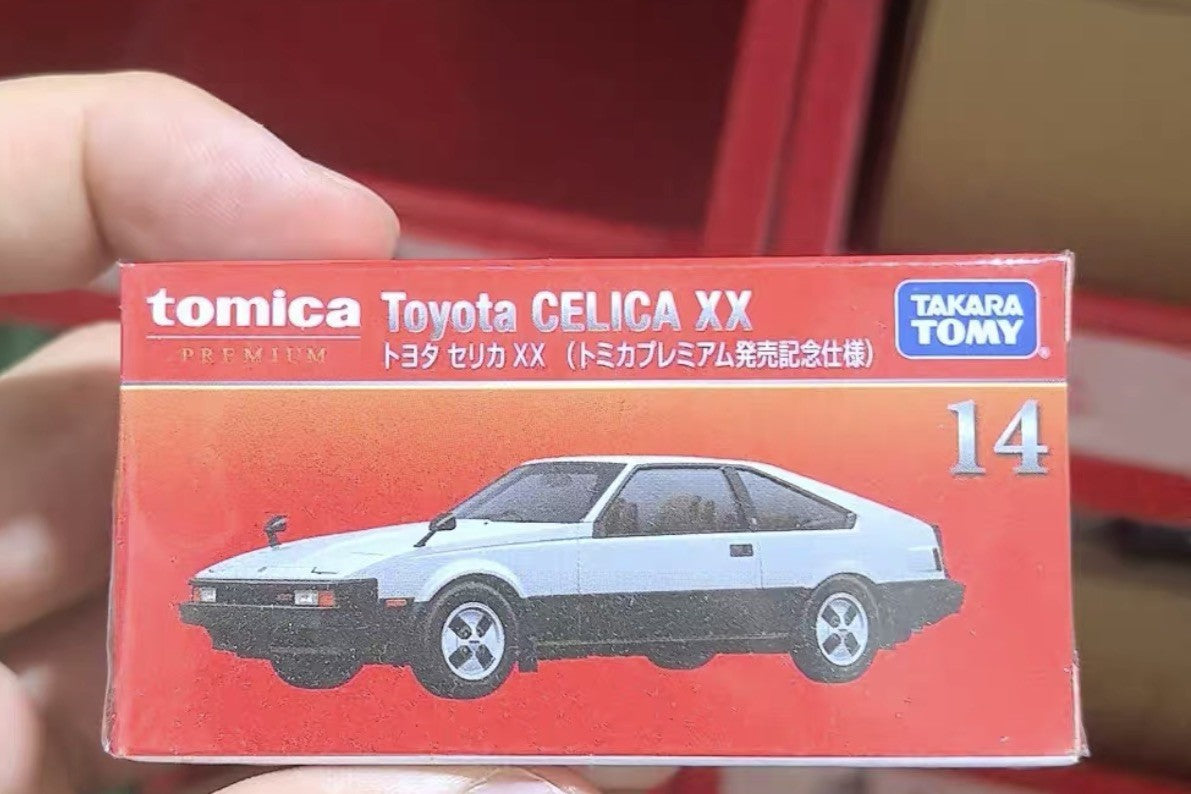 TOMICA PREMIUM #14 TOYOTA CELICA XX 1/62 SCALE LIMITED NEW IN BOX JAPAN STOCK!!!