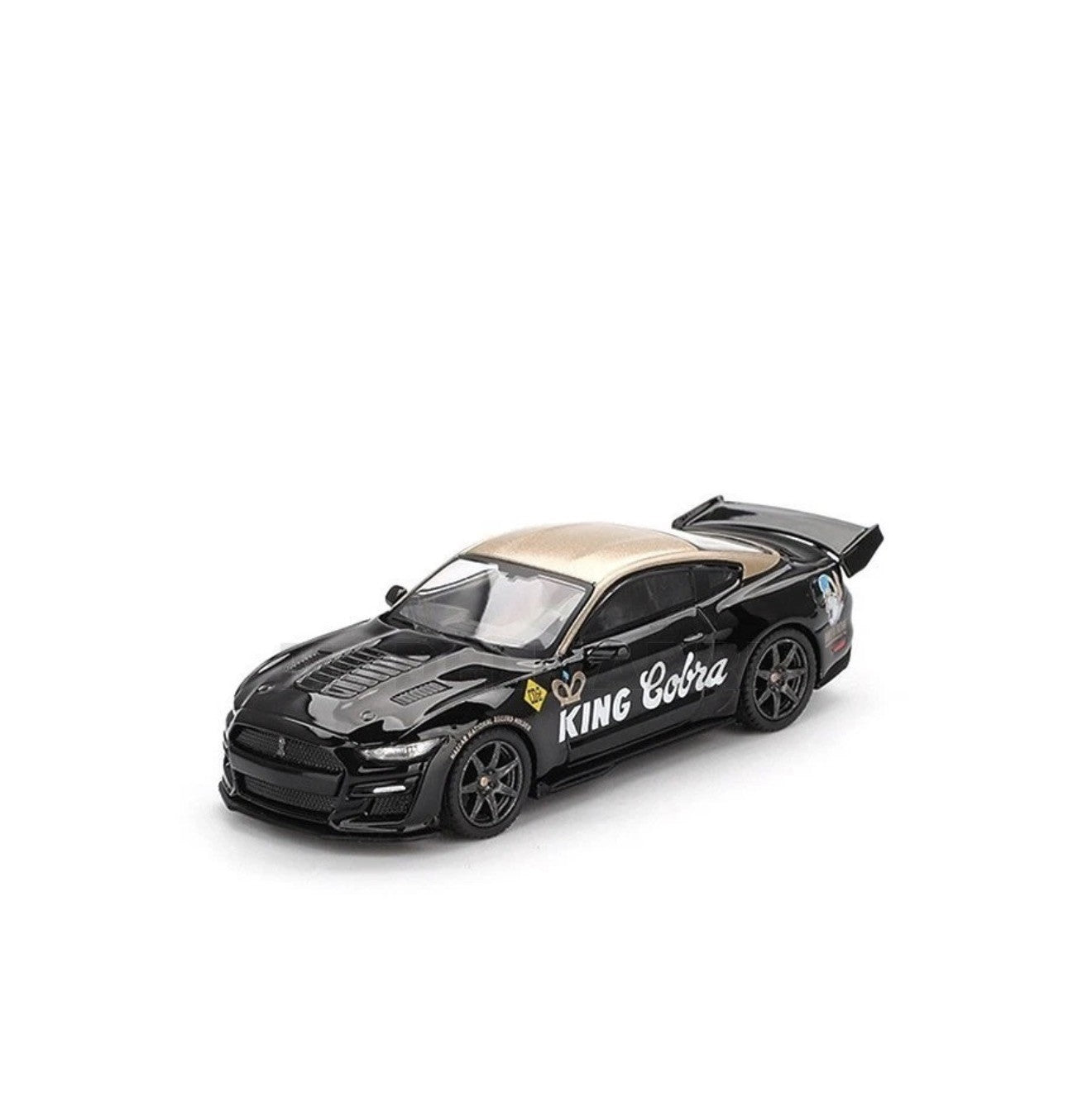 SHELBY GT500 DRAGON SNAKE CONCEPT "KING COBRA" BLACK 1/64 BY MINI GT USBASED