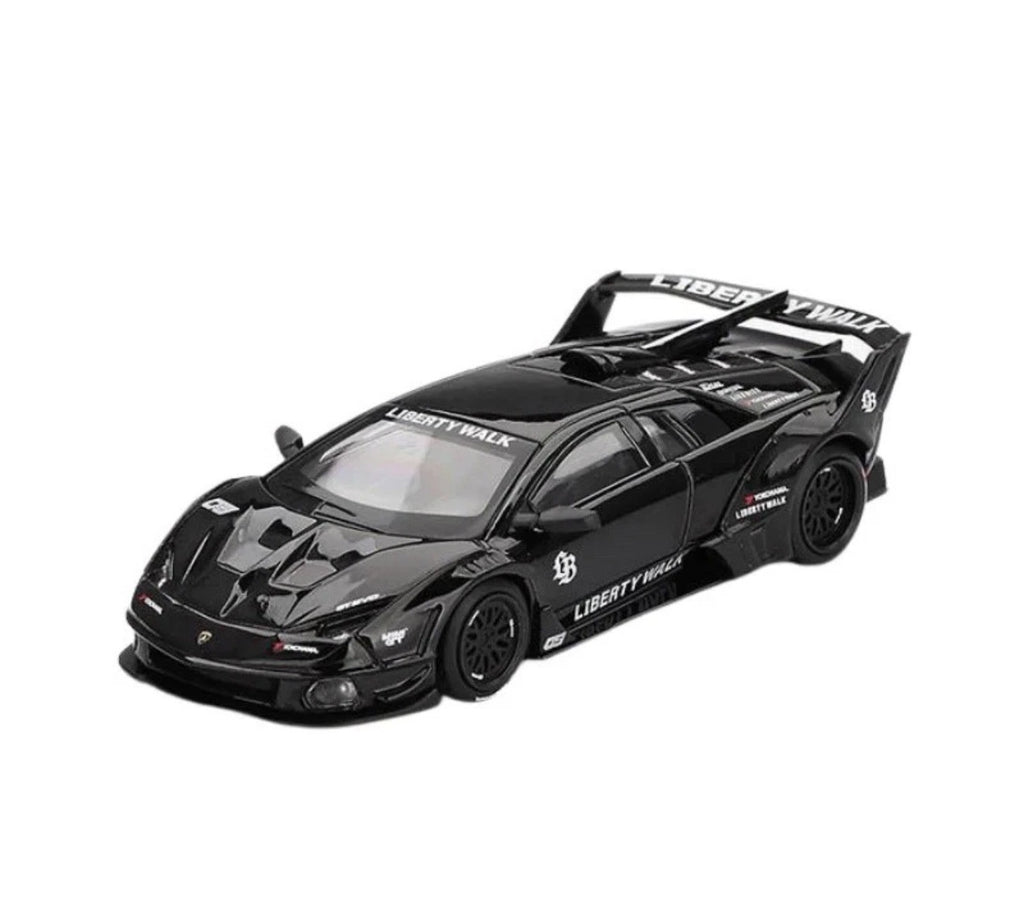 MINI GT 1053 LB-Silhouette WORKS Lamborghini MURCIELAGO GT EVO Black LHD Lbwk