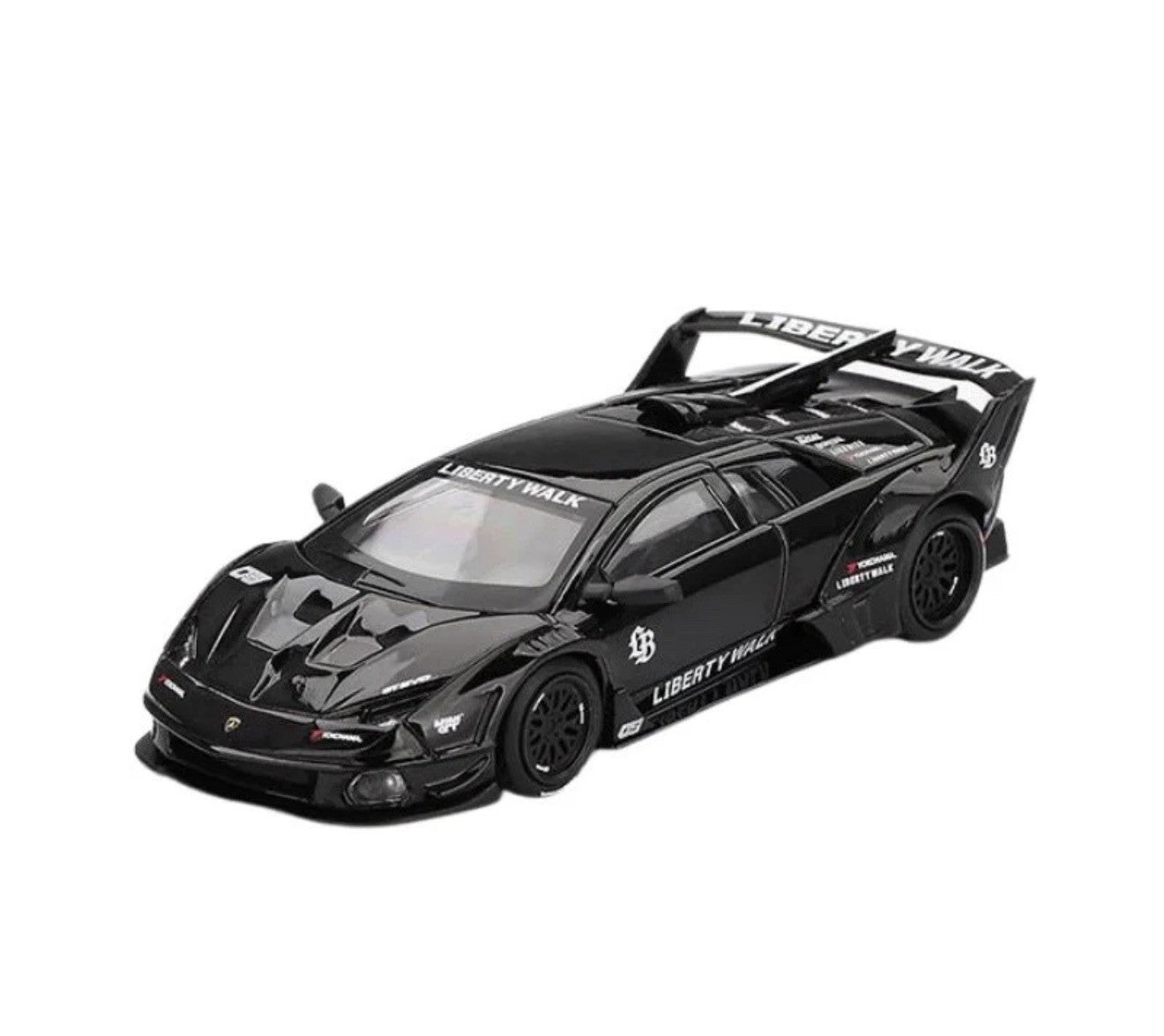 MINI GT 1053 LB-Silhouette WORKS Lamborghini MURCIELAGO GT EVO Black LHD Lbwk