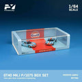 Finclassically 1:64 GT40 Gulf Livery 2-Car Set Diecast Collection US BASEDSELLER