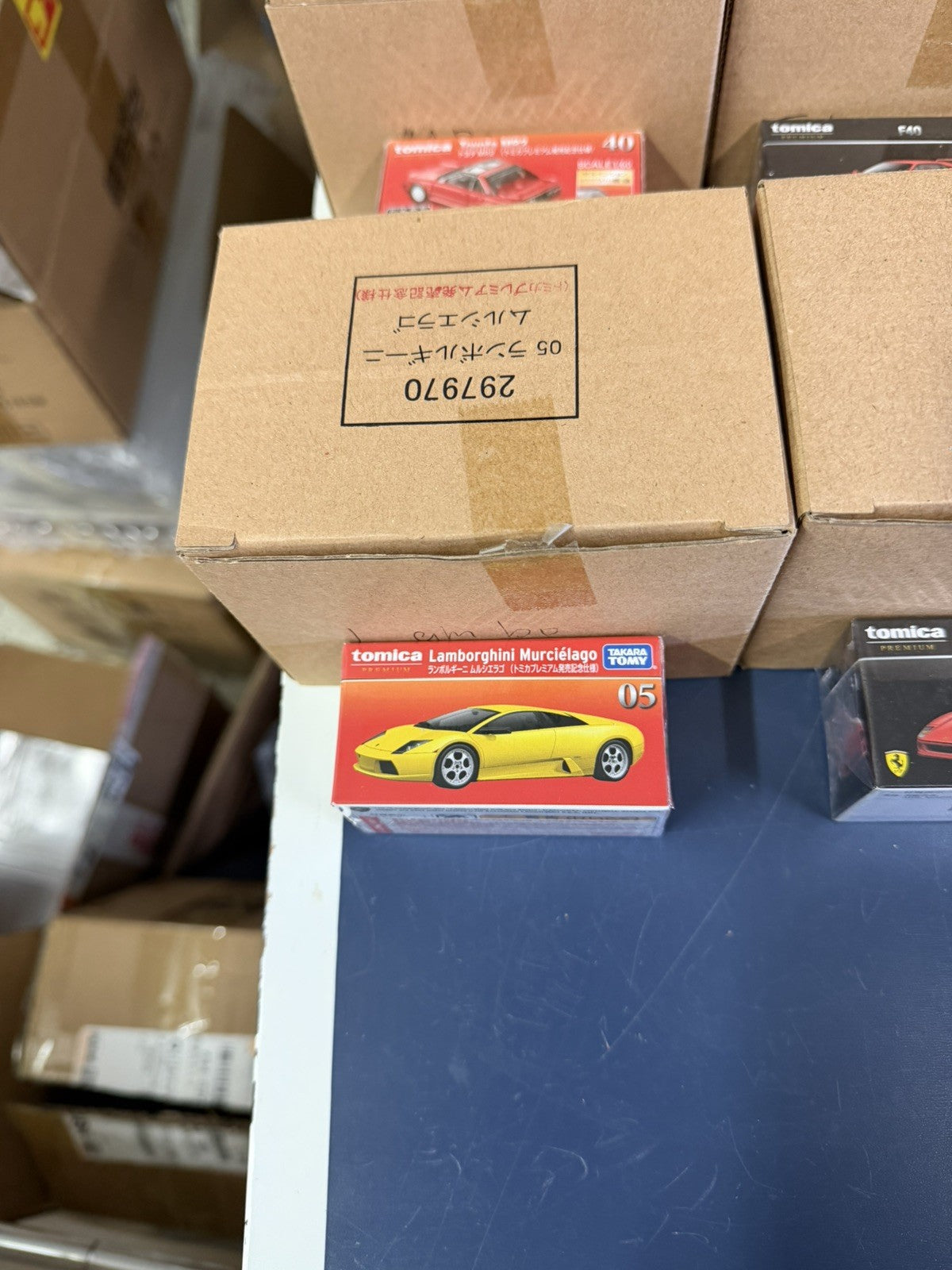 Tomica Premium Lamborghini Murcielago Car Yellow Commemorative JAPAN Edition