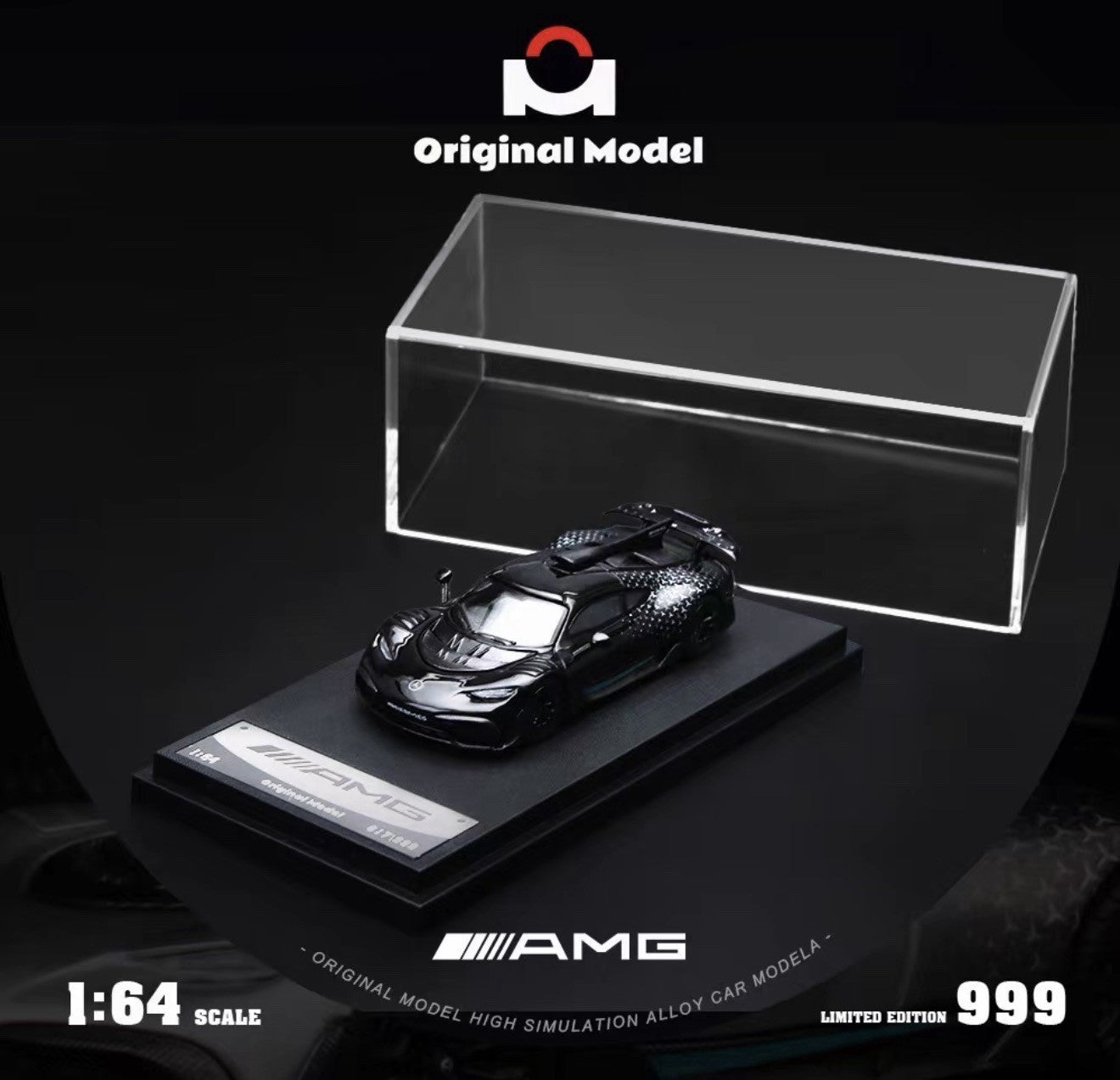 Original Model Mercedes AMG ONE 1:64 Diecast Model Scale Car Acrylic US BASED